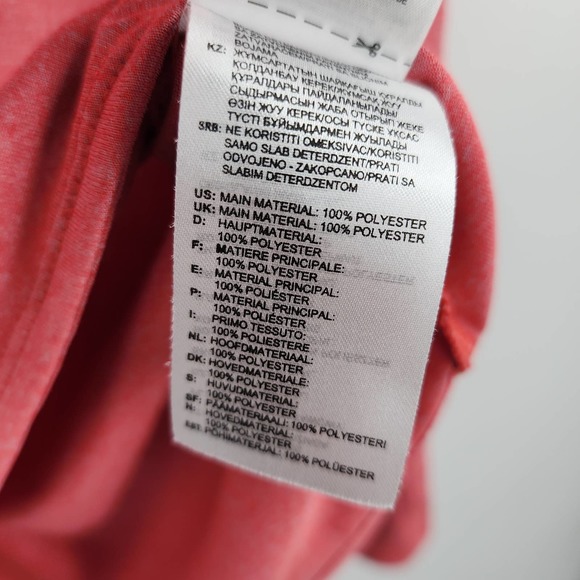 Adidas Performance Quarter Zip Light Weight Stretchy Pullover Long Sleeve Small - Picture 3 of 6